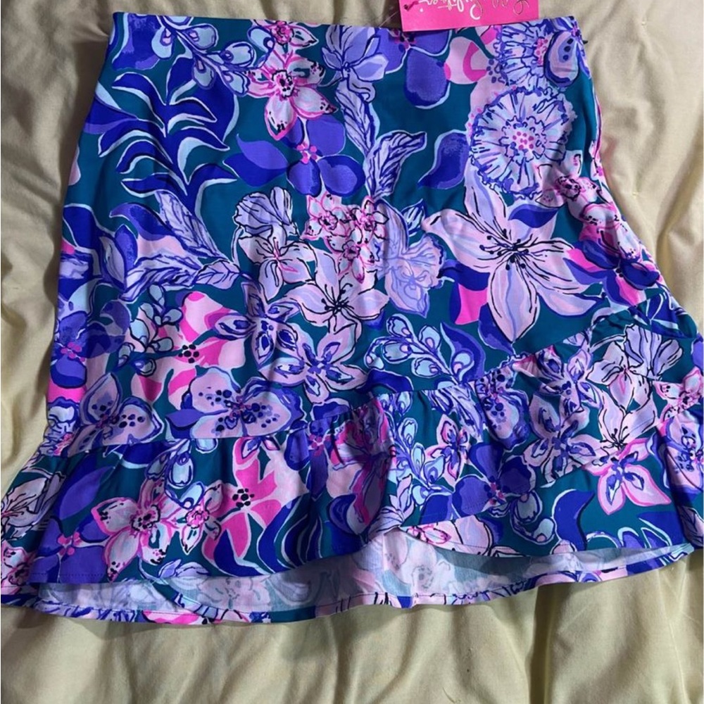 Lilly Pulitzer Moonlight Garden Ibby Skirt